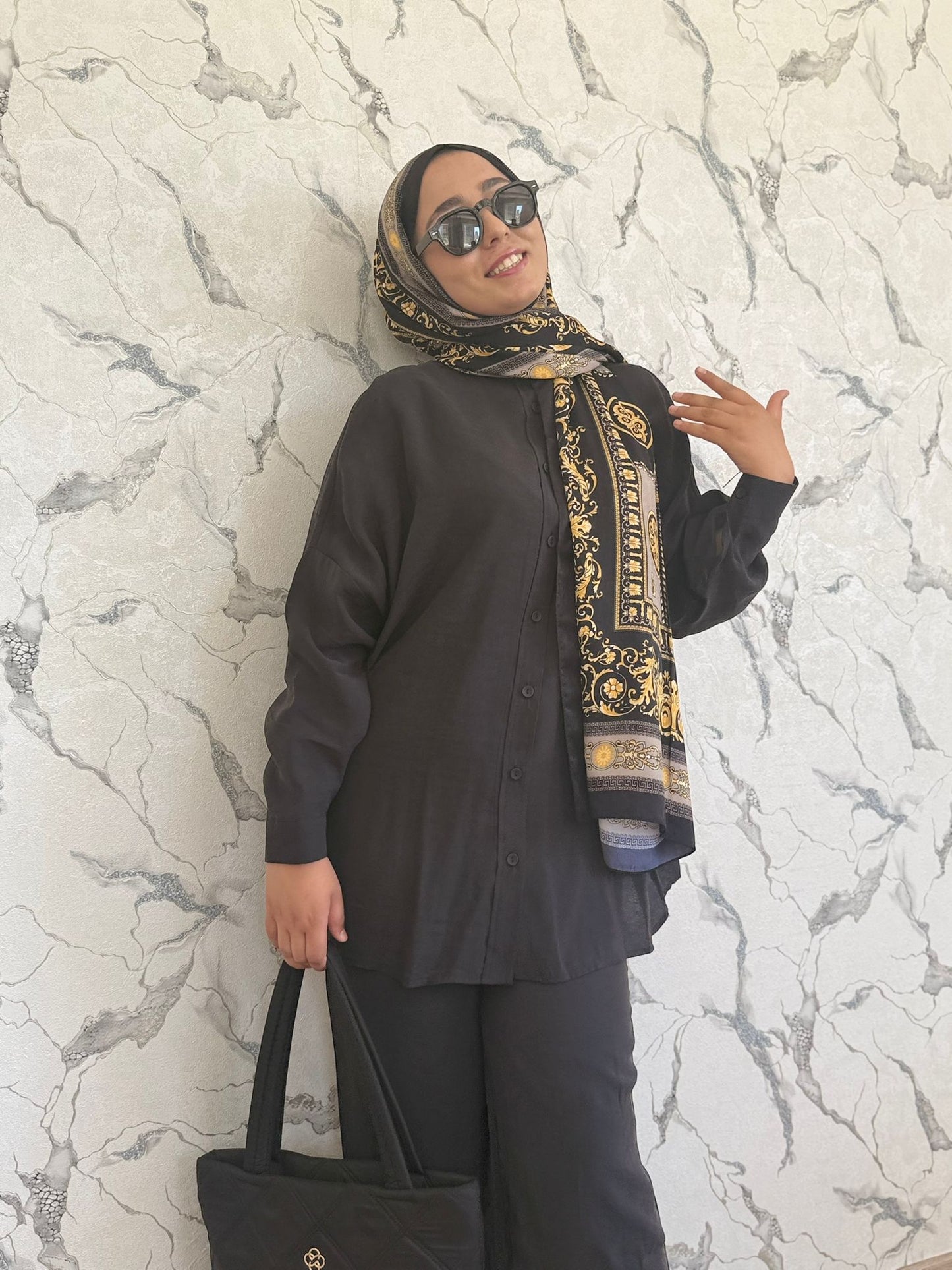 Kadın Viskon Oversize İkili Takım – Yazlık Rahat ve Şık Kombin | Sofanest