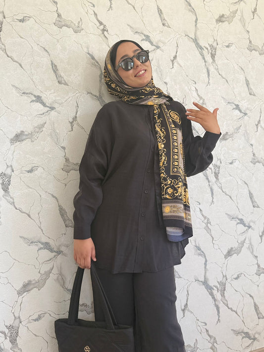 Kadın Viskon Oversize İkili Takım – Yazlık Rahat ve Şık Kombin | Sofanest